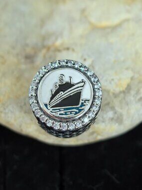 Pandora Alaska Engraved Cruise Ship Polar Bear Dangling Charm, Jewelry (Women's)